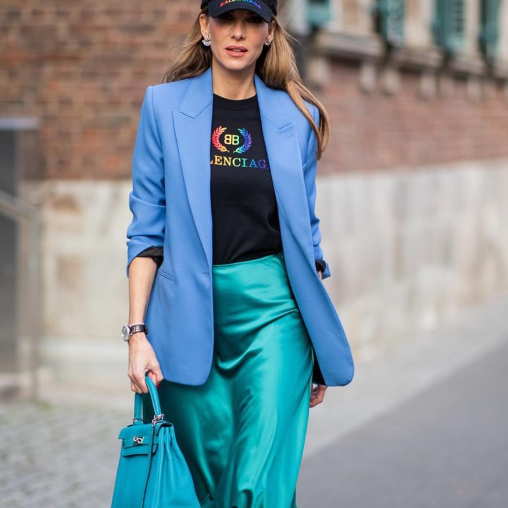 Zara blue blazer